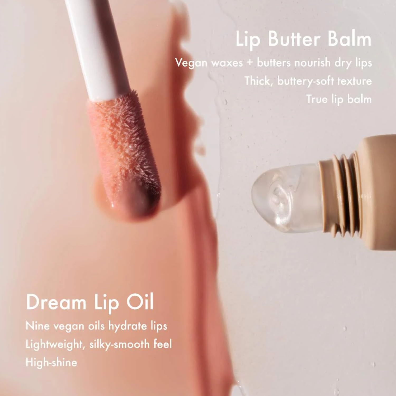 image:imageSummer Fridays Dream Lip Oil Tinted Lip Oil with Moisturizing Sheer Coverage HighShine and Deep Hydration NonSticky Formula for LongLasting Softness Bare Sand 015 OzBare Sand