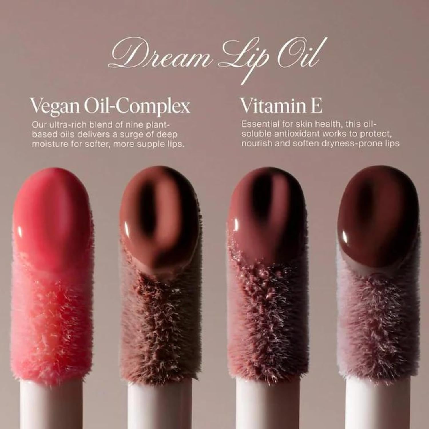 image:imageSummer Fridays Dream Lip Oil Tinted Lip Oil with Moisturizing Sheer Coverage HighShine and Deep Hydration NonSticky Formula for LongLasting Softness Bare Sand 015 OzRosewood Nights