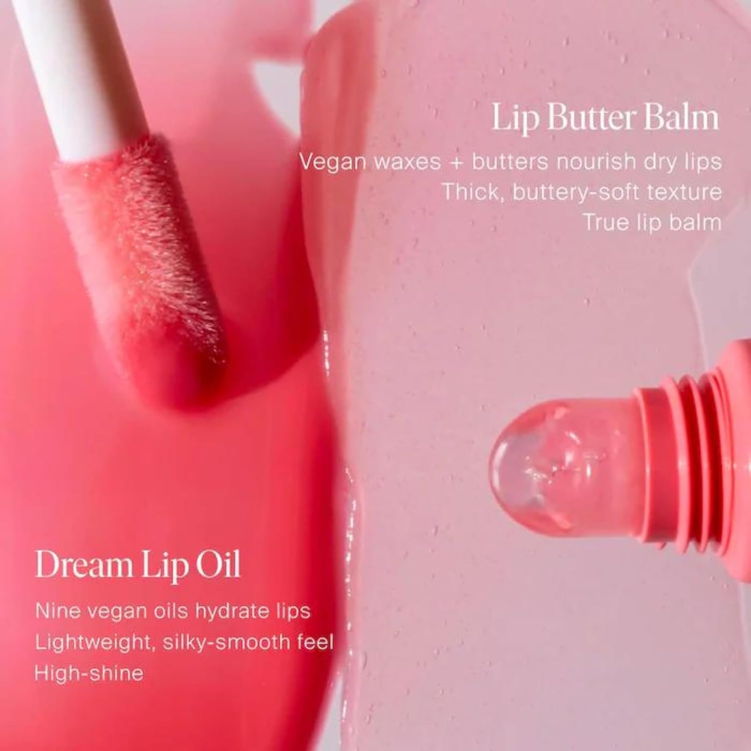 image:imageSummer Fridays Dream Lip Oil Tinted Lip Oil with Moisturizing Sheer Coverage HighShine and Deep Hydration NonSticky Formula for LongLasting Softness Bare Sand 015 OzPink Cloud