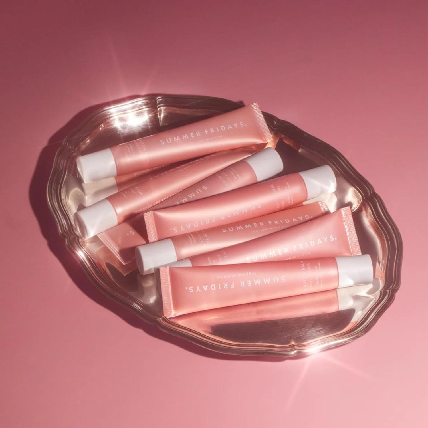 image:imageSummer Fridays Tinted Lip Butter Balm Conditioning Vegan Lip Balm for Instant Moisture Shine ampamp Hydration SheerTinted Soothing Skincare Hot Cocoa 5 OzBirthday Cake