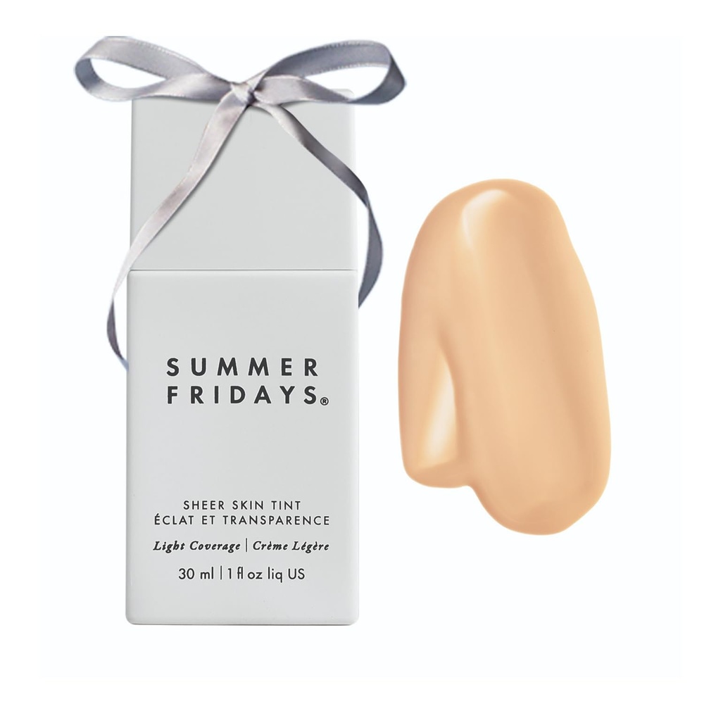 image:imageSummer Fridays Sheer Skin Tint Skin Tint with Hyaluronic Acid Helps Diminish Uneven Skin Tone Sheer to Light Coverage Shade 2 Light with Cool Undertones 1 Fl OzShade 01 Fair with Neutral Peach Undertones