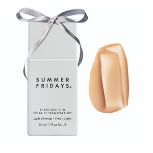 Summer Fridays Sheer Skin Tint – Skin Tint with Hyaluronic Acid – Helps Diminish Uneven Skin Tone – Sheer to Light Coverage – Shade 2 – Light with Cool Undertones (1 Fl Oz)(Shade 02 – Light with Cool Undertones)