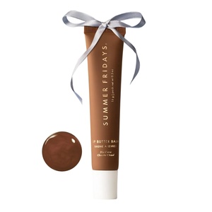 Summer Fridays Tinted Lip Butter Balm – Conditioning Vegan Lip Balm for Instant Moisture, Shine & Hydration – Sheer-Tinted, Soothing Skincare – Hot Cocoa (.5 Oz)(Hot Cocoa)